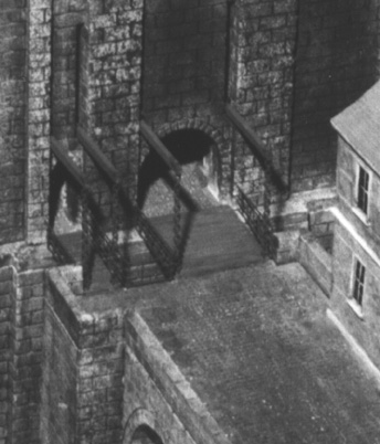 Rekonstruktionsmodell Bastille Detail 2