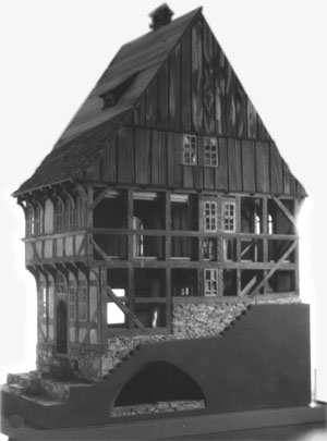 Baukundemodell "Stolberger B&uuml;rgerhaus"