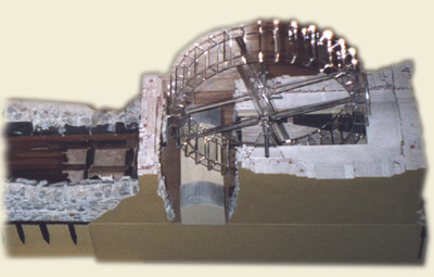 Grabungsmodell "M&uuml;nzkanal"